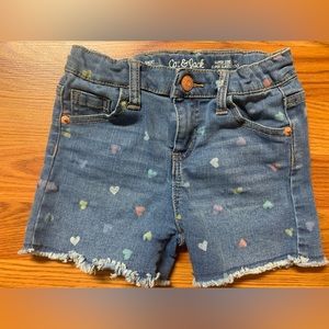 Cat & Jack girls Jean shorts